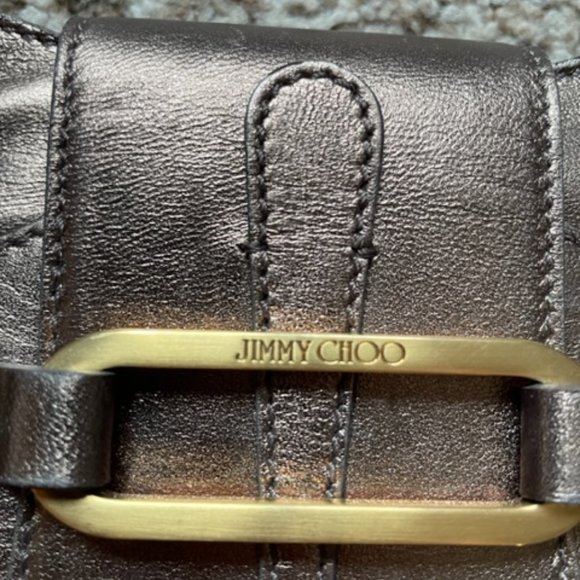 Beautiful Jimmy Choo Metallic Bag - Picture 2 of 8